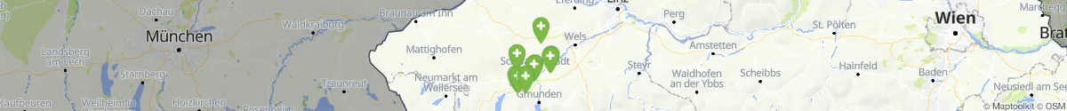 Kartenansicht für Apotheken-Notdienste in der Nähe von Niederthalheim (Vöcklabruck, Oberösterreich)